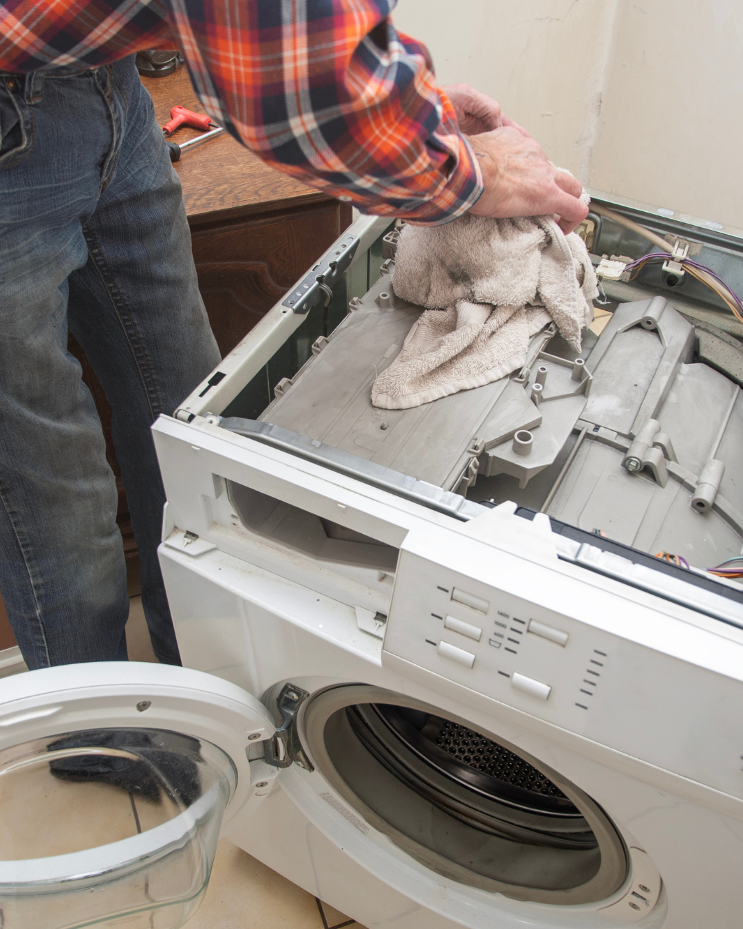 Washing machine leaking